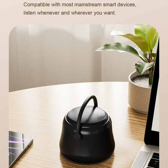 EWA A20 Mini Bluetooth Bass Radiator Metal Speaker(Grey)