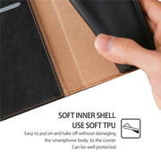 For Honor Magic6 Pro Gloss Oil Solid Color Magnetic Leather Phone Case(Black)