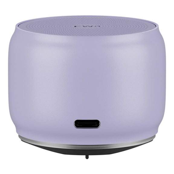 EWA A126 Mini Bluetooth 5.0 Bass Radiator Metal Speaker(Purple)