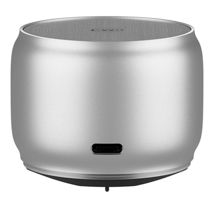 EWA A126 Mini Bluetooth 5.0 Bass Radiator Metal Speaker(Sliver)