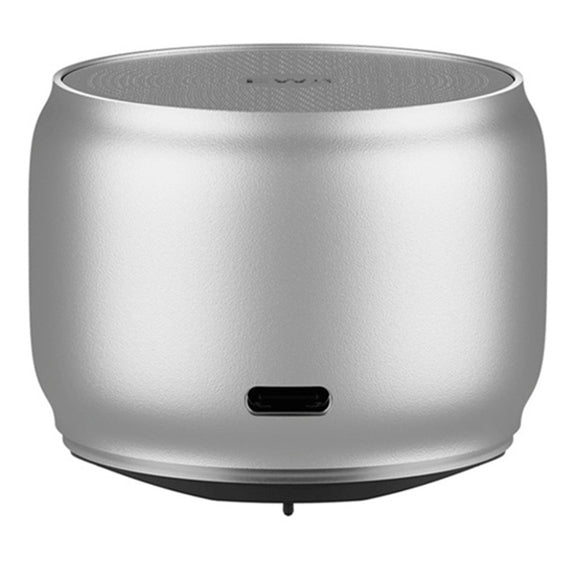 EWA A126 Mini Bluetooth 5.0 Bass Radiator Metal Speaker(Sliver)