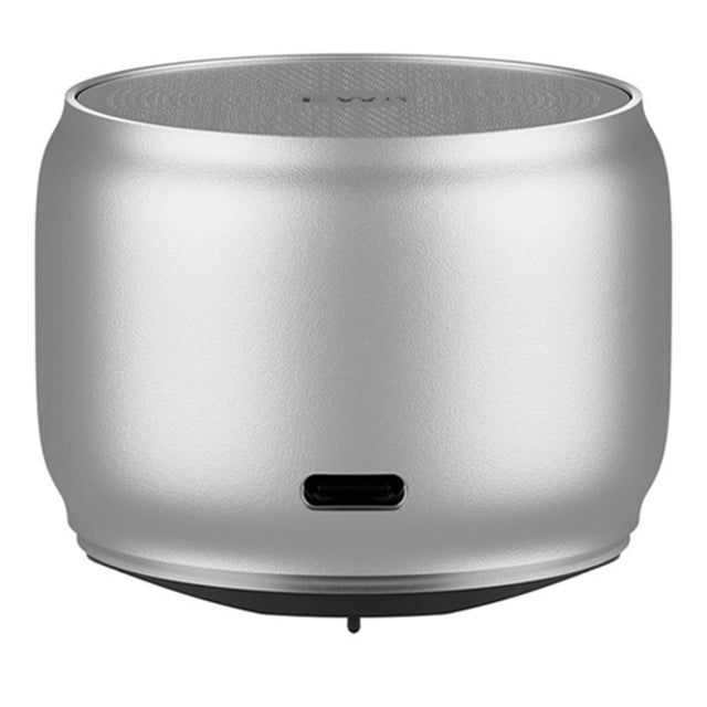 EWA A126 Mini Bluetooth 5.0 Bass Radiator Metal Speaker(Sliver)