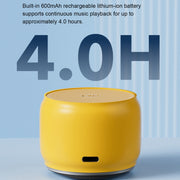 EWA A126 Mini Bluetooth 5.0 Bass Radiator Metal Speaker(Light blue)