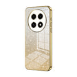 For OPPO A2 Pro Gradient Glitter Powder Electroplated Phone Case(Gold) - A2 Pro Cases by PMC TechLife | Online Shopping South Africa | PMC TechLife | Buy Now Pay Later Mobicred