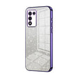 For OPPO K9s / K10 Energy Gradient Glitter Powder Electroplated Phone Case(Purple) - OPPO Cases by PMC TechLife | Online Shopping South Africa | PMC TechLife | Buy Now Pay Later Mobicred