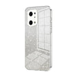 For OPPO Find X5 Pro Gradient Glitter Powder Electroplated Phone Case(Transparent) - OPPO Cases by PMC TechLife | Online Shopping South Africa | PMC TechLife | Buy Now Pay Later Mobicred