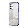 For OPPO A93s 5G Gradient Glitter Powder Electroplated Phone Case(Purple) - OPPO Cases by PMC TechLife | Online Shopping South Africa | PMC TechLife | Buy Now Pay Later Mobicred