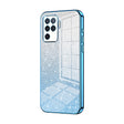 For OPPO A94 4G Gradient Glitter Powder Electroplated Phone Case(Blue) - OPPO Cases by PMC TechLife | Online Shopping South Africa | PMC TechLife | Buy Now Pay Later Mobicred