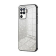 For OPPO A94 4G Gradient Glitter Powder Electroplated Phone Case(Black) - free shipping - PMC TechLife - Order now!