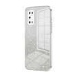 For OPPO K7x / Realme V5 5G Gradient Glitter Powder Electroplated Phone Case(Transparent) - OPPO Cases by PMC TechLife | Online Shopping South Africa | PMC TechLife | Buy Now Pay Later Mobicred