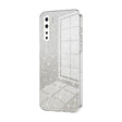 For OPPO A91 Gradient Glitter Powder Electroplated Phone Case(Transparent) - OPPO Cases by PMC TechLife | Online Shopping South Africa | PMC TechLife | Buy Now Pay Later Mobicred