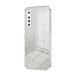 For OPPO K5 / Realme XT/XT 730G Gradient Glitter Powder Electroplated Phone Case(Transparent) - OPPO Cases by PMC TechLife | Online Shopping South Africa | PMC TechLife | Buy Now Pay Later Mobicred