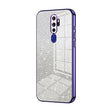 For OPPO A11x / A9 2020 Gradient Glitter Powder Electroplated Phone Case(Purple) - OPPO Cases by PMC TechLife | Online Shopping South Africa | PMC TechLife | Buy Now Pay Later Mobicred
