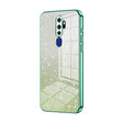 For OPPO A11x / A9 2020 Gradient Glitter Powder Electroplated Phone Case(Green) - OPPO Cases by PMC TechLife | Online Shopping South Africa | PMC TechLife | Buy Now Pay Later Mobicred