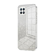 For OPPO Reno4 SE Gradient Glitter Powder Electroplated Phone Case(Transparent) - OPPO Cases by PMC TechLife | Online Shopping South Africa | PMC TechLife | Buy Now Pay Later Mobicred