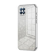 For OPPO Reno4 SE Gradient Glitter Powder Electroplated Phone Case(Silver) - OPPO Cases by PMC TechLife | Online Shopping South Africa | PMC TechLife | Buy Now Pay Later Mobicred