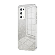 For OPPO Reno5 Pro Gradient Glitter Powder Electroplated Phone Case(Transparent) - OPPO Cases by PMC TechLife | Online Shopping South Africa | PMC TechLife | Buy Now Pay Later Mobicred
