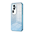For OPPO Reno10 Pro+ Gradient Glitter Powder Electroplated Phone Case(Blue) - OPPO Cases by PMC TechLife | Online Shopping South Africa | PMC TechLife | Buy Now Pay Later Mobicred