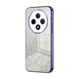 For OPPO A3 Pro Gradient Glitter Powder Electroplated Phone Case(Purple) - OPPO Cases by PMC TechLife | Online Shopping South Africa | PMC TechLife | Buy Now Pay Later Mobicred