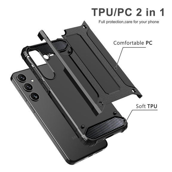 For Samsung Galaxy S24 5G Magic Armor TPU + PC Phone Case(Red)