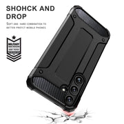 For Samsung Galaxy S25 Ultra 5G Magic Armor TPU Hybrid PC Phone Case(Silver)