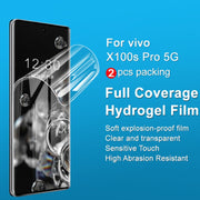For vivo X100 Ultra 5G 2pcs imak Curved Full Screen Hydrogel Film Protector