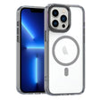 For iPhone 13 Pro MagSafe Magnetic Clear Phone Case(Black) - iPhone 13 Pro Cases by PMC TechLife | Online Shopping South Africa | PMC TechLife