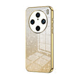 For vivo X100 Pro Gradient Glitter Powder Electroplated Phone Case(Gold) - vivo Tempered Glass by imak | Online Shopping South Africa | PMC TechLife | Buy Now Pay Later Mobicred