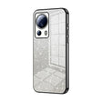 For Xiaomi Civi 2 / 13 Lite Gradient Glitter Powder Electroplated Phone Case(Black) - 13 Lite Cases by PMC TechLife | Online Shopping South Africa | PMC TechLife | Buy Now Pay Later Mobicred