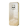 For Xiaomi Redmi 10X Pro 5G Gradient Glitter Powder Electroplated Phone Case(Gold) - Xiaomi Cases by PMC TechLife | Online Shopping South Africa | PMC TechLife | Buy Now Pay Later Mobicred