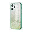 For Xiaomi Redmi 12 / Redmi Note 12R Gradient Glitter Powder Electroplated Phone Case(Green) - Xiaomi Cases by PMC TechLife | Online Shopping South Africa | PMC TechLife | Buy Now Pay Later Mobicred