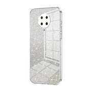 For Xiaomi Redmi K30 Pro / K30 Ultra Gradient Glitter Powder Electroplated Phone Case(Transparent)