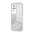For Xiaomi Redmi K50 / K50 Pro Gradient Glitter Powder Electroplated Phone Case(Transparent) - Xiaomi Cases by PMC TechLife | Online Shopping South Africa | PMC TechLife | Buy Now Pay Later Mobicred