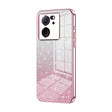For Xiaomi Redmi K60 Ultra / Xiaomi 13T Gradient Glitter Powder Electroplated Phone Case(Pink) - Redmi K60 Ultra Cases by PMC TechLife | Online Shopping South Africa | PMC TechLife | Buy Now Pay Later Mobicred