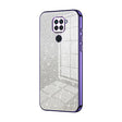 For Xiaomi Redmi Note 9 / 10X 4G Gradient Glitter Powder Electroplated Phone Case(Purple) - Xiaomi Cases by PMC TechLife | Online Shopping South Africa | PMC TechLife | Buy Now Pay Later Mobicred