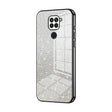 For Xiaomi Redmi Note 9 / 10X 4G Gradient Glitter Powder Electroplated Phone Case(Black) - Xiaomi Cases by PMC TechLife | Online Shopping South Africa | PMC TechLife | Buy Now Pay Later Mobicred