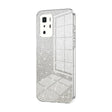 For Xiaomi Redmi Note 10 Pro 5G/Poco X3 GT Gradient Glitter Powder Electroplated Phone Case(Transparent) - Xiaomi Cases by PMC TechLife | Online Shopping South Africa | PMC TechLife | Buy Now Pay Later Mobicred