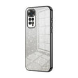 For Xiaomi Redmi Note 11 Global / Note 11S Gradient Glitter Powder Electroplated Phone Case(Black) - Xiaomi Cases by PMC TechLife | Online Shopping South Africa | PMC TechLife | Buy Now Pay Later Mobicred