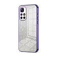 For Xiaomi Redmi Note 11T 5G/Note 11S 5G Gradient Glitter Powder Electroplated Phone Case(Purple) - Xiaomi Cases by PMC TechLife | Online Shopping South Africa | PMC TechLife | Buy Now Pay Later Mobicred