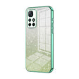 For Xiaomi Redmi Note 11T 5G/Note 11S 5G Gradient Glitter Powder Electroplated Phone Case(Green) - Xiaomi Cases by PMC TechLife | Online Shopping South Africa | PMC TechLife | Buy Now Pay Later Mobicred