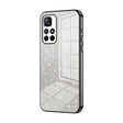 For Xiaomi Redmi Note 11T 5G/Note 11S 5G Gradient Glitter Powder Electroplated Phone Case(Black) - Xiaomi Cases by PMC TechLife | Online Shopping South Africa | PMC TechLife | Buy Now Pay Later Mobicred