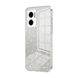 For Xiaomi Redmi Note 11E / Redmi 10 5G Gradient Glitter Powder Electroplated Phone Case(Transparent) - Xiaomi Cases by PMC TechLife | Online Shopping South Africa | PMC TechLife | Buy Now Pay Later Mobicred