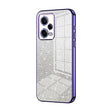 For Xiaomi Redmi Note 12 Pro 5G Gradient Glitter Powder Electroplated Phone Case(Purple) - Xiaomi Cases by PMC TechLife | Online Shopping South Africa | PMC TechLife | Buy Now Pay Later Mobicred