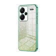 For Xiaomi Redmi Note 13 Pro+ Gradient Glitter Powder Electroplated Phone Case(Green) - Note 13 Pro+ Cases by PMC TechLife | Online Shopping South Africa | PMC TechLife