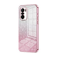 For Xiaomi Redmi K40 / K40 Pro / K40 Pro+ Gradient Glitter Powder Electroplated Phone Case(Pink) - Xiaomi Cases by PMC TechLife | Online Shopping South Africa | PMC TechLife | Buy Now Pay Later Mobicred