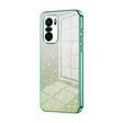 For Xiaomi Redmi K40 / K40 Pro / K40 Pro+ Gradient Glitter Powder Electroplated Phone Case(Green) - Xiaomi Cases by PMC TechLife | Online Shopping South Africa | PMC TechLife | Buy Now Pay Later Mobicred