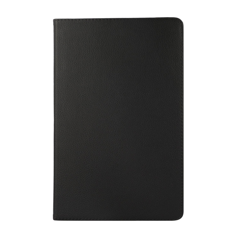 For Lenovo Tab M11 / Xiaoxin Pad 11 2024 360 Degree Rotation Litchi Texture Leather Tablet Case(Black)