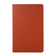 For Lenovo Tab M11 / Xiaoxin Pad 11 2024 360 Degree Rotation Litchi Texture Leather Tablet Case(Brown)