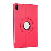 For Lenovo Tab M11 / Xiaoxin Pad 11 2024 360 Degree Rotation Litchi Texture Leather Tablet Case(Rose Red)