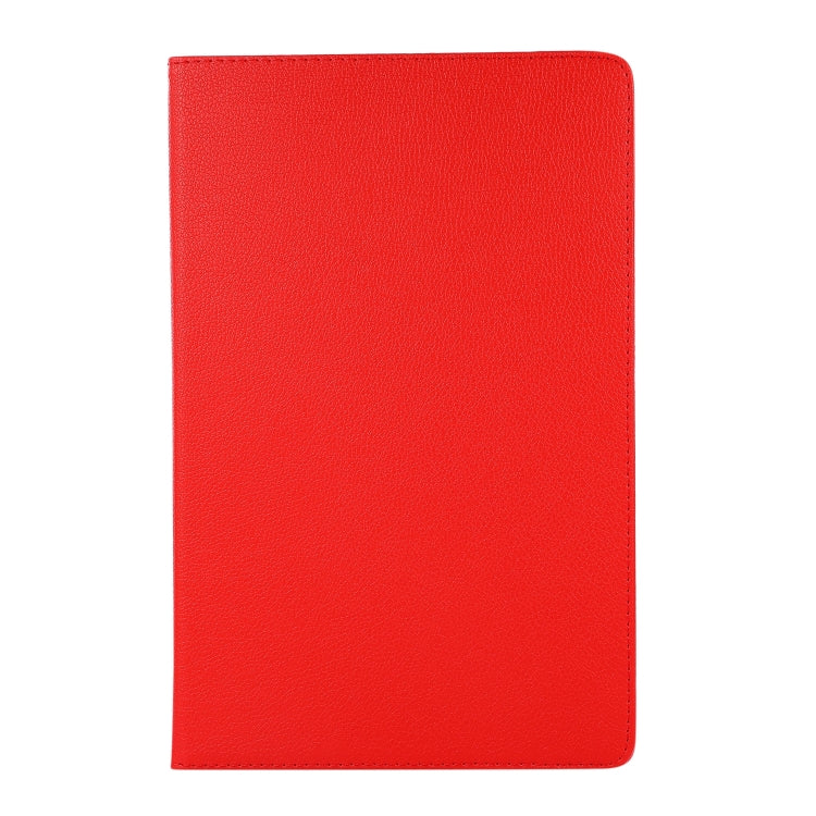 For Lenovo Tab M11 / Xiaoxin Pad 11 2024 360 Degree Rotation Litchi Texture Leather Tablet Case(Red)
